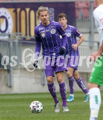 Fussball 2. Liga. SK Austria Klagenfurt gegen  SC Austria Lustenau.  Patrick Greil (Klagenfurt). Klagenfurt, am 29.11.2020.
Foto: Kuess
www.qspictures.net
---
pressefotos, pressefotografie, kuess, qs, qspictures, sport, bild, bilder, bilddatenbank