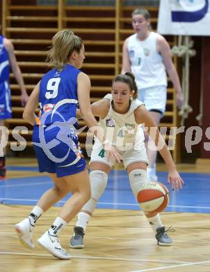 Basketball Damen Superliga 2020/2021. Grunddurchgang 7. Runde.  KOS Celovec Damen gegen DBB LZ OOE. Tina More (KOS Celovec), Lisa Ganhoer (OOE). Klagenfurt, am 5.12.2020.
Foto: Kuess
www.qspictures.net

---
pressefotos, pressefotografie, kuess, qs, qspictures, sport, bild, bilder, bilddatenbank
