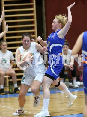 Basketball Damen Superliga 2020/2021. Grunddurchgang 7. Runde.  KOS Celovec Damen gegen DBB LZ OOE. Patricia Struhar (KOS Celovec), Sara Milovanovic  (OOE). Klagenfurt, am 5.12.2020.
Foto: Kuess
www.qspictures.net

---
pressefotos, pressefotografie, kuess, qs, qspictures, sport, bild, bilder, bilddatenbank