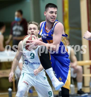 Basketball Zweite Liga 2020/2021. Grunddurchgang 10. Runde. KOS Celovec gegen BBU Salzburg. Marko Rakic  (BBU Salzburg). Klagenfurt, am 5.12.2020.
Foto: Kuess
www.qspictures.net

---
pressefotos, pressefotografie, kuess, qs, qspictures, sport, bild, bilder, bilddatenbank
