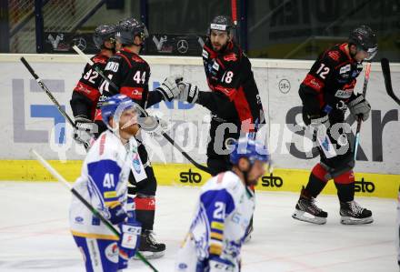 EBEL. Eishockey Bundesliga. VSV gegen Bratislava Capitals.  Torjubel  (Bratislava). Villach, am 8.12.2020.
Foto: Kuess
www.qspictures.net
---
pressefotos, pressefotografie, kuess, qs, qspictures, sport, bild, bilder, bilddatenbank