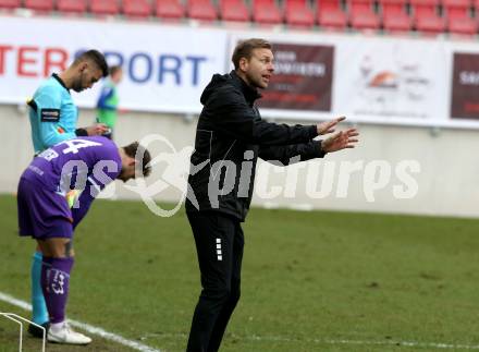 Fussball 2. Liga. SK Austria Klagenfurt gegen  FC Liefering.  Co-Trainer Martin Lassnig (Klagenfurt). Klagenfurt, am 13.12.2020.
Foto: Kuess
www.qspictures.net
---
pressefotos, pressefotografie, kuess, qs, qspictures, sport, bild, bilder, bilddatenbank