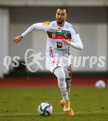 Fussball. Bundesliga. RZ Pellets WAC gegen FK Austria Wien. Eliel Peretz (WAC). Wolfsberg, am 13.12.2020.
Foto: Kuess
www.qspictures.net

---
pressefotos, pressefotografie, kuess, qs, qspictures, sport, bild, bilder, bilddatenbank