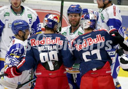 EBEL. Eishockey Bundesliga. VSV gegen EC Red Bull Salzburg.  Kevin Schmidt (VSV), Florian Baltram,  (Salzburg). Villach, am 18.12.2020.
Foto: Kuess
www.qspictures.net
---
pressefotos, pressefotografie, kuess, qs, qspictures, sport, bild, bilder, bilddatenbank