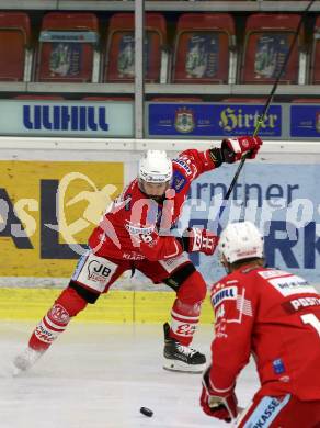 EBEL. Eishockey Bundesliga. KAC gegen	HC TIWAG Innsbruck. Thomas Koch (KAC). Klagenfurt, am 20.12.2020.
Foto: Kuess
www.qspictures.net

---
pressefotos, pressefotografie, kuess, qs, qspictures, sport, bild, bilder, bilddatenbank
