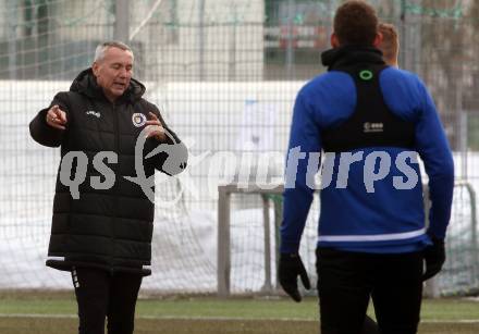 Fussball 2. Liga. Austria Klagenfurt. Trainer Peter Pacult. Klagenfurt, am 4.1.2021.
Foto: Kuess
www.qspictures.net
---
pressefotos, pressefotografie, kuess, qs, qspictures, sport, bild, bilder, bilddatenbank