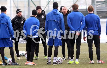 Fussball 2. Liga. Austria Klagenfurt. Sandro Zakany, Co-Trainer Martin Lassnig, Trainer Peter Pacult. Klagenfurt, am 4.1.2021.
Foto: Kuess
www.qspictures.net
---
pressefotos, pressefotografie, kuess, qs, qspictures, sport, bild, bilder, bilddatenbank