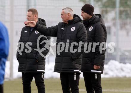 Fussball 2. Liga. Austria Klagenfurt.  Trainer Peter Pacult, Co-Trainer Martin Lassnig. Klagenfurt, am 4.1.2021.
Foto: Kuess
www.qspictures.net
---
pressefotos, pressefotografie, kuess, qs, qspictures, sport, bild, bilder, bilddatenbank