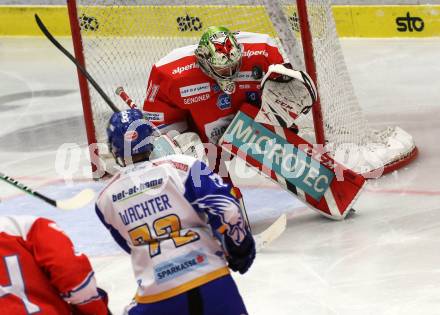 EBEL. Eishockey Bundesliga. VSV gegen HCB Suedtirol Alperia.  Daniel Wachter,  (VSV), Leland Irving (Bozen). Villach, am 15.1.2021.
Foto: Kuess
www.qspictures.net
---
pressefotos, pressefotografie, kuess, qs, qspictures, sport, bild, bilder, bilddatenbank