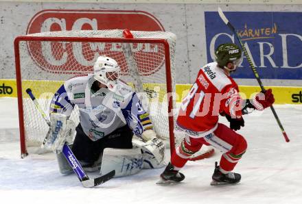 EBEL. Eishockey Bundesliga. VSV gegen HCB Suedtirol Alperia.  Torjubel  Anthony Bardaro  (Bozen). Villach, am 15.1.2021.
Foto: Kuess
www.qspictures.net
---
pressefotos, pressefotografie, kuess, qs, qspictures, sport, bild, bilder, bilddatenbank