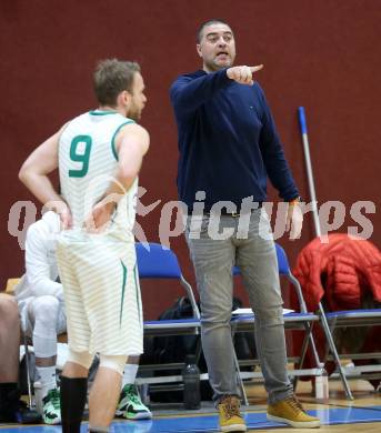 Basketball Zweite Liga 2020/2021. Grunddurchgang 16. Runde. KOS Celovec gegen BBC Nord Dragonz. Trainer Andrej Bozic (KOS Celovec). Klagenfurt, am 16.1.2021.
Foto: Kuess
www.qspictures.net

---
pressefotos, pressefotografie, kuess, qs, qspictures, sport, bild, bilder, bilddatenbank