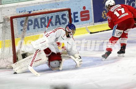 EBEL. Eishockey Bundesliga. KAC gegen	EC Red Bull Salzburg. Ganahl Manuel (KAC), Lamoureux Jean Philippe (Salzburg). Klagenfurt, am 15.1.2021.
Foto: Kuess
www.qspictures.net

---
pressefotos, pressefotografie, kuess, qs, qspictures, sport, bild, bilder, bilddatenbank