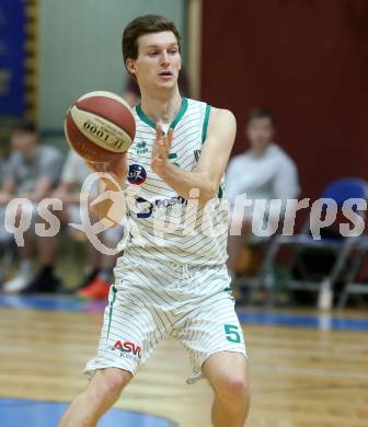 Basketball Zweite Liga 2020/2021. Grunddurchgang 16. Runde. KOS Celovec gegen BBC Nord Dragonz. Andi Smrtnik (KOS Celovec). Klagenfurt, am 16.1.2021.
Foto: Kuess
www.qspictures.net

---
pressefotos, pressefotografie, kuess, qs, qspictures, sport, bild, bilder, bilddatenbank