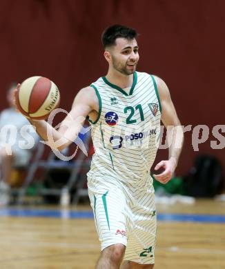 Basketball Zweite Liga 2020/2021. Grunddurchgang 16. Runde. KOS Celovec gegen BBC Nord Dragonz. Marin Sliskovic (KOS Celovec). Klagenfurt, am 16.1.2021.
Foto: Kuess
www.qspictures.net

---
pressefotos, pressefotografie, kuess, qs, qspictures, sport, bild, bilder, bilddatenbank