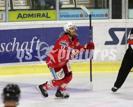 EBEL. Eishockey Bundesliga. KAC gegen	EC Red Bull Salzburg. Torjubel Ganahl Manuel (KAC). Klagenfurt, am 15.1.2021.
Foto: Kuess
www.qspictures.net

---
pressefotos, pressefotografie, kuess, qs, qspictures, sport, bild, bilder, bilddatenbank