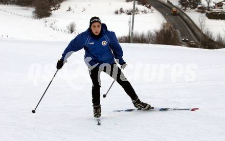 Fussball 2. Liga. Langlauf. Training SK Austria Klagenfurt.   Fabio Markelic. Villach, Alpenarena, am 20.1.2021.
Foto: Kuess
---
pressefotos, pressefotografie, kuess, qs, qspictures, sport, bild, bilder, bilddatenbank