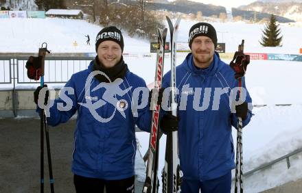 Fussball 2. Liga. Langlauf. Training SK Austria Klagenfurt.  Fabian Miesenboeck, Markus Rusek . Villach, Alpenarena, am 20.1.2021.
Foto: Kuess
---
pressefotos, pressefotografie, kuess, qs, qspictures, sport, bild, bilder, bilddatenbank