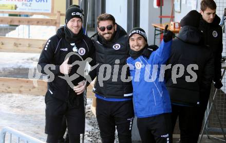 Fussball 2. Liga. Langlauf. Training SK Austria Klagenfurt.   Athletik Trainer Manuel Trattnig, Maximiliano Moreira. Villach, Alpenarena, am 20.1.2021.
Foto: Kuess
---
pressefotos, pressefotografie, kuess, qs, qspictures, sport, bild, bilder, bilddatenbank
