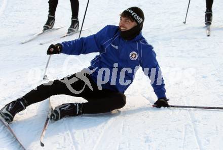 Fussball 2. Liga. Langlauf. Training SK Austria Klagenfurt.   Simon Straudi. Villach, Alpenarena, am 20.1.2021.
Foto: Kuess
---
pressefotos, pressefotografie, kuess, qs, qspictures, sport, bild, bilder, bilddatenbank