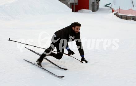 Fussball 2. Liga. Langlauf. Training SK Austria Klagenfurt.   . Villach, Alpenarena, am 20.1.2021.
Foto: Kuess
---
pressefotos, pressefotografie, kuess, qs, qspictures, sport, bild, bilder, bilddatenbank