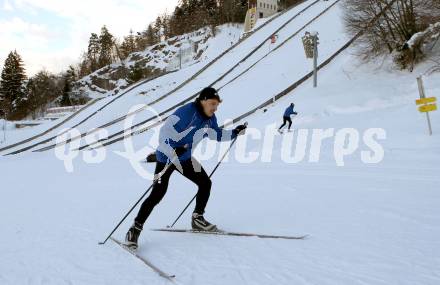 Fussball 2. Liga. Langlauf. Training SK Austria Klagenfurt.   Simon Straudi. Villach, Alpenarena, am 20.1.2021.
Foto: Kuess
---
pressefotos, pressefotografie, kuess, qs, qspictures, sport, bild, bilder, bilddatenbank