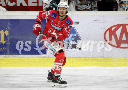 EBEL. Eishockey Bundesliga. KAC gegen	Black Wings 1992 Linz. Manuel Ganahl (KAC). Klagenfurt, am 24.1.2021.
Foto: Kuess
www.qspictures.net

---
pressefotos, pressefotografie, kuess, qs, qspictures, sport, bild, bilder, bilddatenbank