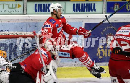 EBEL. Eishockey Bundesliga. KAC gegen	Black Wings 1992 Linz. Paul Postma (KAC). Klagenfurt, am 24.1.2021.
Foto: Kuess
www.qspictures.net

---
pressefotos, pressefotografie, kuess, qs, qspictures, sport, bild, bilder, bilddatenbank