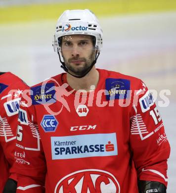 EBEL. Eishockey Bundesliga. KAC gegen	Dornbirner EC. Blaz Gregorc (KAC). Klagenfurt, am 31.1.2021.
Foto: Kuess
www.qspictures.net

---
pressefotos, pressefotografie, kuess, qs, qspictures, sport, bild, bilder, bilddatenbank