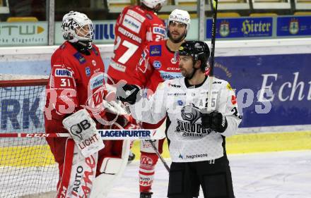 EBEL. Eishockey Bundesliga. KAC gegen	Dornbirner EC. Torjubel William Charles Rapuzzi (Dornbirn). Klagenfurt, am 31.1.2021.
Foto: Kuess
www.qspictures.net

---
pressefotos, pressefotografie, kuess, qs, qspictures, sport, bild, bilder, bilddatenbank