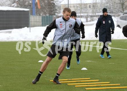 Fussball. Bundesliga. RZ Pellets WAC. Training. Gustav Henriksson. Wolfsberg, am 1.2.2021.
Foto: Kuess
www.qspictures.net

---
pressefotos, pressefotografie, kuess, qs, qspictures, sport, bild, bilder, bilddatenbank