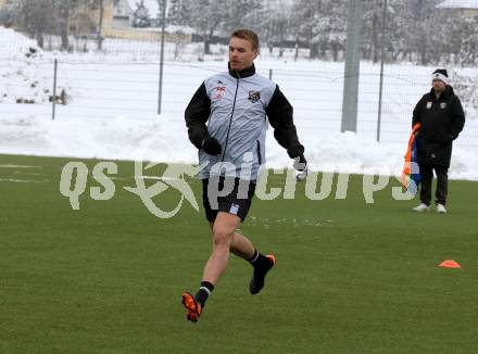 Fussball. Bundesliga. RZ Pellets WAC. Training. Gustav Henriksson. Wolfsberg, am 1.2.2021.
Foto: Kuess
www.qspictures.net

---
pressefotos, pressefotografie, kuess, qs, qspictures, sport, bild, bilder, bilddatenbank