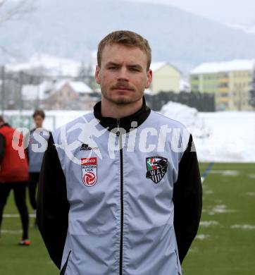 Fussball. Bundesliga. RZ Pellets WAC. Training. Gustav Henriksson. Wolfsberg, am 1.2.2021.
Foto: Kuess
www.qspictures.net

---
pressefotos, pressefotografie, kuess, qs, qspictures, sport, bild, bilder, bilddatenbank