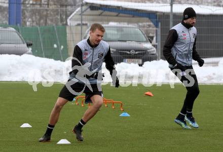Fussball. Bundesliga. RZ Pellets WAC. Training. Gustav Henriksson. Wolfsberg, am 1.2.2021.
Foto: Kuess
www.qspictures.net

---
pressefotos, pressefotografie, kuess, qs, qspictures, sport, bild, bilder, bilddatenbank