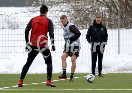 Fussball. Bundesliga. RZ Pellets WAC. Training. Gustav Henriksson. Wolfsberg, am 1.2.2021.
Foto: Kuess
www.qspictures.net

---
pressefotos, pressefotografie, kuess, qs, qspictures, sport, bild, bilder, bilddatenbank