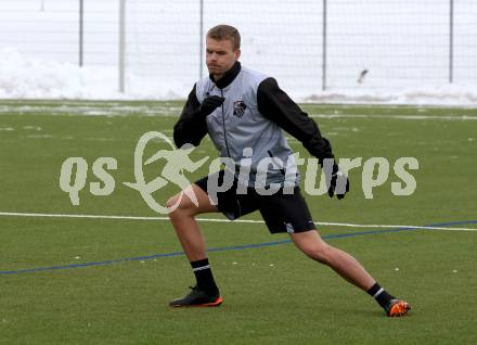 Fussball. Bundesliga. RZ Pellets WAC. Training. Gustav Henriksson. Wolfsberg, am 1.2.2021.
Foto: Kuess
www.qspictures.net

---
pressefotos, pressefotografie, kuess, qs, qspictures, sport, bild, bilder, bilddatenbank