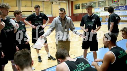 Basketball Zweite Liga 2020/2021. Grunddurchgang 18. Runde. KOS Celovec gegen Union Deutsch Wagram Alligators.  Trainer Lukas Hofer (Union Deutsch Wagram Alligators). Klagenfurt, am 6.2.2021.
Foto: Kuess
www.qspictures.net

---
pressefotos, pressefotografie, kuess, qs, qspictures, sport, bild, bilder, bilddatenbank