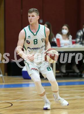 Basketball Zweite Liga 2020/2021. Grunddurchgang 18. Runde. KOS Celovec gegen Union Deutsch Wagram Alligators. Jernej Heine Andolsek (KOS Celovec). Klagenfurt, am 6.2.2021.
Foto: Kuess
www.qspictures.net

---
pressefotos, pressefotografie, kuess, qs, qspictures, sport, bild, bilder, bilddatenbank
