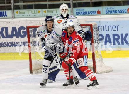 EBEL. Eishockey Bundesliga. KAC gegen	Fehervar AV19. Witting Samuel (KAC), Horvath Milan, Gyenes David (Fehervar AV19). Klagenfurt, am 7.2.2021.
Foto: Kuess
www.qspictures.net

---
pressefotos, pressefotografie, kuess, qs, qspictures, sport, bild, bilder, bilddatenbank