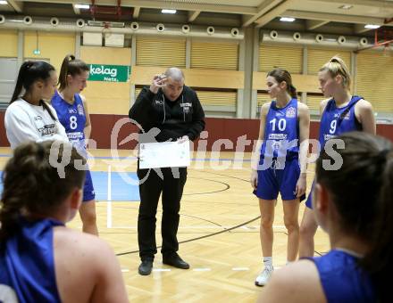 Basketball Damen Superliga 2020/2021. Grunddurchgang 13. Runde.  KOS Celovec Damen gegen  Vienna D.C. Timberwolves. Trainer Aldin Saracevic (Vienna D.C. Timberwolves). Klagenfurt, am 20.2.2021.
Foto: Kuess
www.qspictures.net

---
pressefotos, pressefotografie, kuess, qs, qspictures, sport, bild, bilder, bilddatenbank