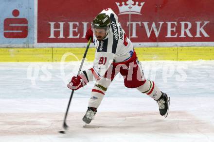 EBEL. Eishockey Bundesliga. KAC gegen	HCB Suedtirol Alperia. Michael Halmo  (Bozen). Klagenfurt, am 21.2.2021.
Foto: Kuess
www.qspictures.net

---
pressefotos, pressefotografie, kuess, qs, qspictures, sport, bild, bilder, bilddatenbank