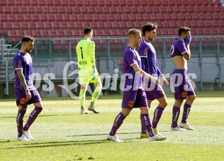 Fussball 2. Liga. SK Austria Klagenfurt gegen  SK Rapid II.  (Klagenfurt). Klagenfurt, am 21.2.2021.
Foto: Kuess
www.qspictures.net
---
pressefotos, pressefotografie, kuess, qs, qspictures, sport, bild, bilder, bilddatenbank