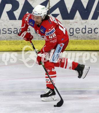 EBEL. Eishockey Bundesliga. KAC gegen	EC Salzburg. Samuel Witting (KAC). Klagenfurt, am 26.2.2021.
Foto: Kuess
www.qspictures.net

---
pressefotos, pressefotografie, kuess, qs, qspictures, sport, bild, bilder, bilddatenbank