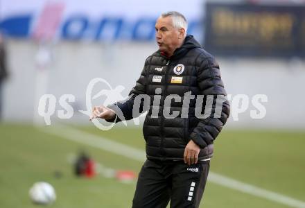 Fussball 2. Liga. SK Austria Klagenfurt gegen  FC Mohren Dornbirn.  Trainer Peter Pacult (Klagenfurt). Klagenfurt, am 6.3.2021.
Foto: Kuess
www.qspictures.net
---
pressefotos, pressefotografie, kuess, qs, qspictures, sport, bild, bilder, bilddatenbank