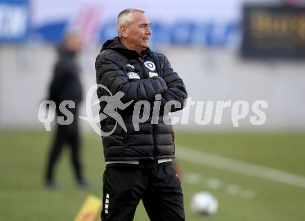 Fussball 2. Liga. SK Austria Klagenfurt gegen  FC Mohren Dornbirn.  Trainer Peter Pacult (Klagenfurt). Klagenfurt, am 6.3.2021.
Foto: Kuess
www.qspictures.net
---
pressefotos, pressefotografie, kuess, qs, qspictures, sport, bild, bilder, bilddatenbank
