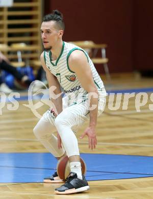 Basketball Zweite Liga 2020/2021. Grunddurchgang 22. Runde. KOS Celovec gegen  Guessing/Jennersdorf Blackbirds. Anze Kos (KOS Celovec). Klagenfurt, am 13.3.2021.
Foto: Kuess
www.qspictures.net

---
pressefotos, pressefotografie, kuess, qs, qspictures, sport, bild, bilder, bilddatenbank
