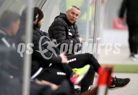 Fussball 2. Liga. SK Austria Klagenfurt gegen  SK Vorwaerts Steyr.  Trainer Peter Pacult (Klagenfurt). Klagenfurt, am 20.3.2021.
Foto: Kuess
www.qspictures.net
---
pressefotos, pressefotografie, kuess, qs, qspictures, sport, bild, bilder, bilddatenbank