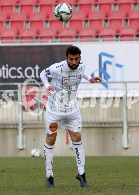 Fussball 2. Liga. SK Austria Klagenfurt gegen  SK Vorwaerts Steyr.   Kosmas Gkezos (Klagenfurt). Klagenfurt, am 20.3.2021.
Foto: Kuess
www.qspictures.net
---
pressefotos, pressefotografie, kuess, qs, qspictures, sport, bild, bilder, bilddatenbank