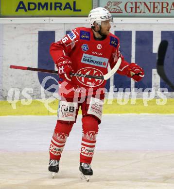 EBEL. Eishockey Bundesliga. KAC gegen	VSV. Torjubel Johannes Bischofberger (KAC). Klagenfurt, am 21.3.2021.
Foto: Kuess
www.qspictures.net

---
pressefotos, pressefotografie, kuess, qs, qspictures, sport, bild, bilder, bilddatenbank