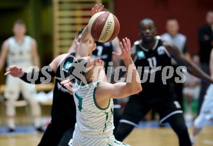 Basketball Zweite Liga 2020/2021. Playoffs. VF2. KOS Celovec gegen  Raiders Tirol. Anze Kos (KOS Celovec). Klagenfurt, am 3.4.2021.
Foto: Kuess
www.qspictures.net

---
pressefotos, pressefotografie, kuess, qs, qspictures, sport, bild, bilder, bilddatenbank