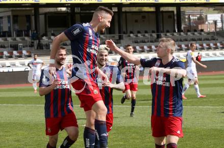 Fussball. Bundesliga. RZ Pellets WAC gegen SK Rapid. Torjubel Ercan Kara (Rapid). Wolfsberg, am 4.4.2021.
Foto: Kuess
www.qspictures.net

---
pressefotos, pressefotografie, kuess, qs, qspictures, sport, bild, bilder, bilddatenbank